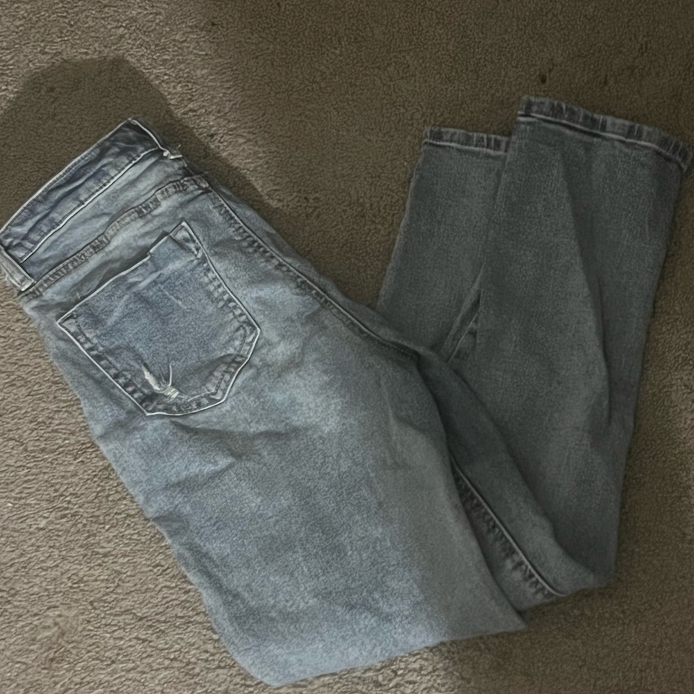 indigo rein , light/dark wash jeans / size 9